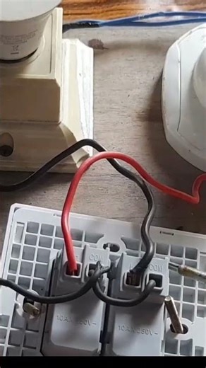 How to install a 2 gang push one switch #changelights #tutorial
