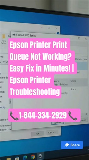 Epson Printer Print Queue Not Working? Easy Fix in Minutes! | Epson Printer Troubleshooting