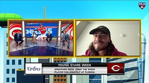 Cincinnati Reds rookie Jonathan India credits his ability to slow down the game to his experience at Florida Gators Baseball. | MLB Network