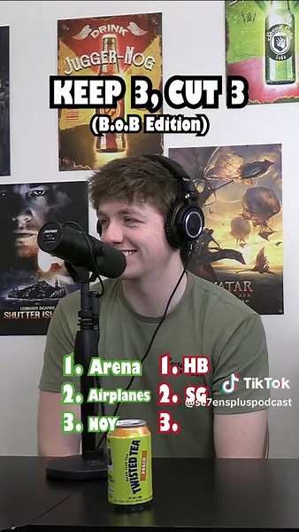 Keep 3, Cut 3 B.o.B Song Edition #se7enspluspodcast #podcast #musictok #throwback #nostalgia