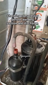 5.4K views · 28 reactions | Test run compressor #refrigerationtech #hvactech #everyone #follower | Alfe Logente | Facebook