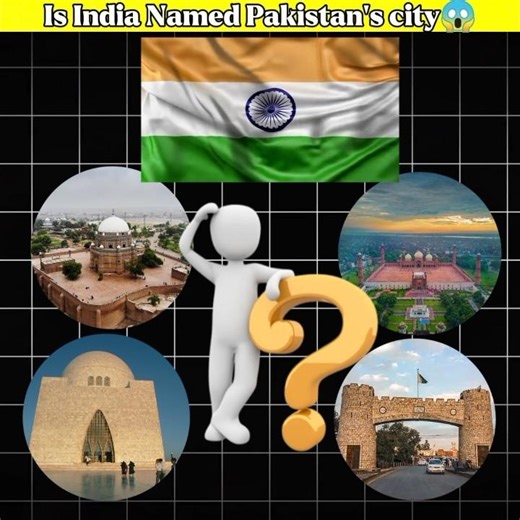 Is India Named Pakistan's city 🏙️😱#shorts#pakistan#india#1million#trending
