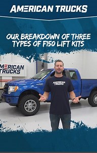 In this episode of What's Up With That? Justin explains the different types of lift kits available for your Ford F150 to help you figure out which one is best for your truck. Lifts Shown in Video: Supreme Suspensions 2.5 in. Pro Billet Strut Spacer Leveling Kit - https://amtrucks.at/2PlPQfB ICON Vehicle Dynamics 0-2 in. Suspension Lift System - Stage 2 - https://amtrucks.at/2JOgVSJ Rough Country 6 in. Suspension Lift Kit - https://amtrucks.at/2QsxvtW Mods list for the F150 we Used in the video: 