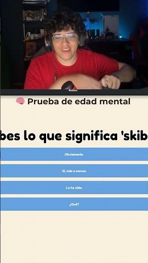 ¿Cual es tu edad mental? 😂🧠