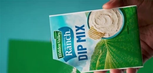Hidden Valley Ranch Dip Mix 'Spinach Dip' Ad