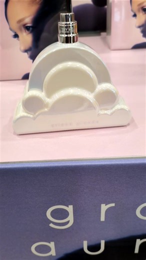 ☁️🤍 Aurora Cloud In Stores!! #new #arianagrande #ulta #celebrity #perfume #beauty #shopping #shorts