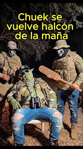 Chuek Buchon se vuelve halcón de la maña #fypシ゚viralシ #viralreels #viralvideoシ #trip | La Familia Buchona