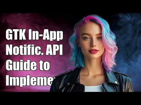 GTK In-App Notifications API: A Comprehensive Guide to Implementation