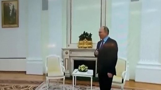 Putin shakes during February meeting with Lukashenko