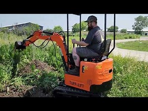 New Tuff Lift Mini Excavator 1 Ton Available From SaferWholesale