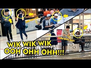 NGAKAK!!! PRANK DENGAR LAGU "WIK WIK WIK - OOH OOH OHH" DI DEPAN UMUM || PRANK INDONESIA