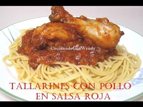 Recipe: Chicken Noodles in Red Sauce (Super Easy!)