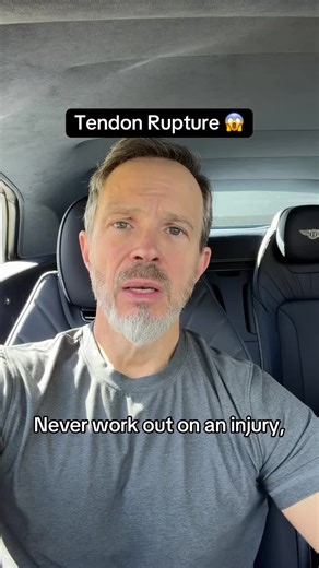 Have the grit and determination to work around an injury, but never work out on an injury. You can sometimes get away with being more aggressive as you’re younger, but this can lead into a problem downstream for you. I had to learn this lesson the hard way. #motivation #workouttips #tendon