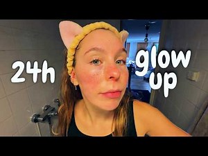 glow up 24 tunnissa (värjään hiukset) :)