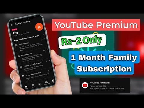 I Got YouTube Premium for ₹2 ($0.02)!