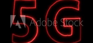 5G technology five G animation and mobile communication