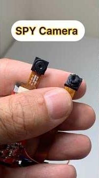 How Easy Is It to Build a Mini Spy Camera #DIY #Tech #Shorts