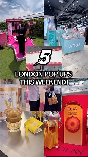 5 London Pop Ups THIS WEEKEND!👀