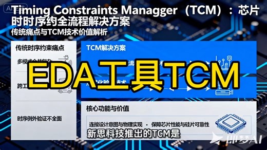 EDA工具：TCM是什么？