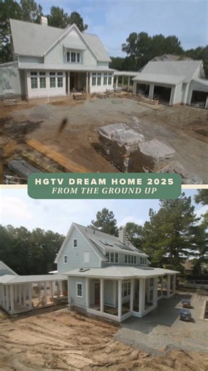 HGTV Dream Home 2025: Construction Time Lapse