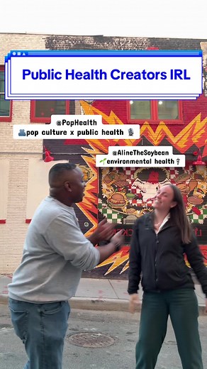 When public health worlds collide!! It was so great meeting you @Lawrence, MPH !! #publichealth #mphstudent #sophas #environmentalhealth #popculture