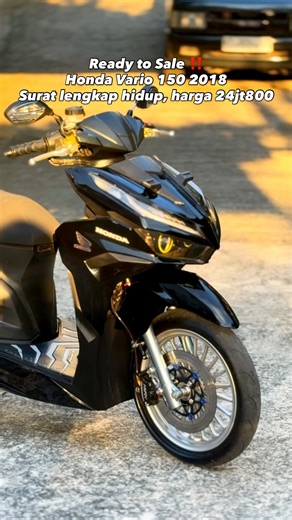 Ikhsan Motor Bpp - Real Account on Instagram: "❌❌SOLD OUT❌❌ Honda Vario 150 2018 Gen 2 Surat lengkap BPKB,STNK,FAKTUR. Pajak on 2025, Plat on 2028 Plat Samarinda Tukar tambah motor lain bisa ajukan aja Ket : - Body upgrade gen 2 - ⁠Mesin standar halus - ⁠Kelistrikan aktif semua - ⁠Ban d/b MP 27 - ⁠Lampu Biled Aes Experience - ⁠Stoplamp Lezy RGB - ⁠Shock depan Day 125z - ⁠Shock belakang Ohlins Copy - ⁠Velg Daytona p20 - ⁠Kaliper Nissin 2p Import - ⁠Master rem Nissin kanan kiri - ⁠Motor siap pakai