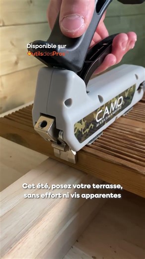 Construire sa terrasse n’a jamais été aussi simple ! #outilsdespros #terrasse #camo #chantier