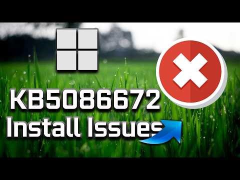 KB5086672 Update Not Installing Error Code 0x80240008/0x80070020 Windows 11 FIX