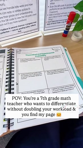 Streamlining 7th Grade Math Lessons: One Plan for All