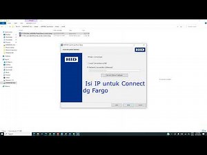 Setting IP Fargo HDP5000