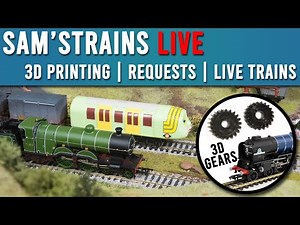 Sam'sTrains Live | S12E3 | Live Requests & Making New Train Parts