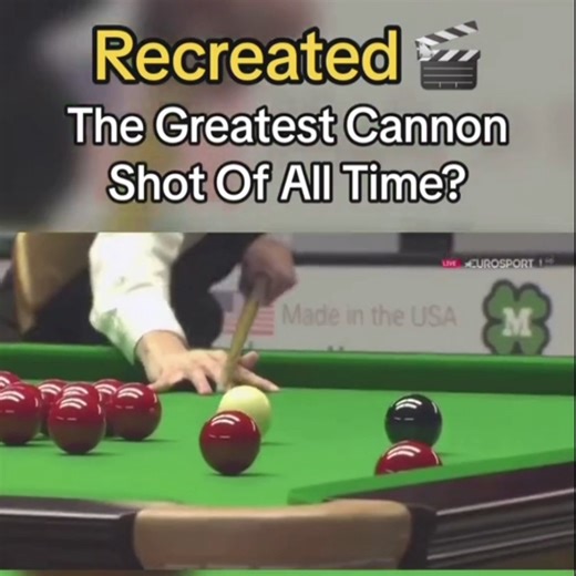 417K views · 4.4K reactions | Impossible Or..Ronnie O’Sullivan  & Jimmy White try to recreate THAT superb postionalcannon shot for the 147 at the 2008 World Snooker Championship (versus Mark Williams). | Snooker's Home | Facebook