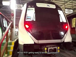 SMRT- R151 New Train launch on 4 June 2023
