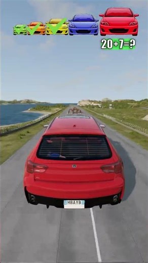 Big & Small Cars Vs wooden gate