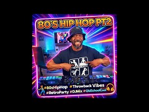 Real 80’s Hip Hop Party Mix part 2| Golden Era Old School Party| Hip Hop Classics