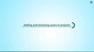4.2 Adding and removing users in projects_