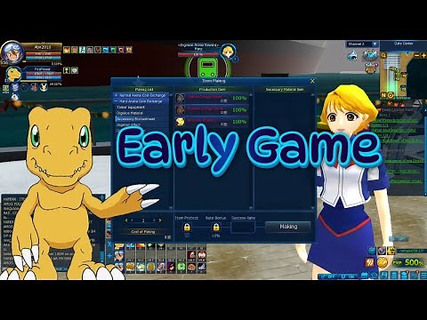 Early Game Player Guide - Digimon Masters