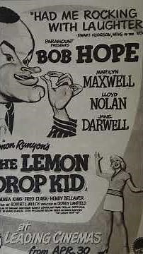 The Lemon Drop Kid ( film 1951 bob hope marilyn maxwell ) - In 500 words