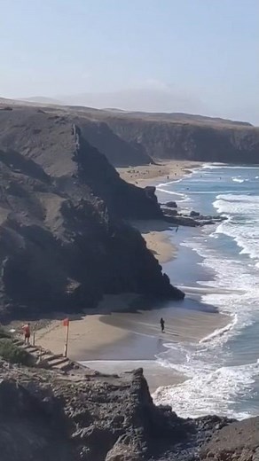 Surfing Zone La Pared Fuerteventura Spain #surfing