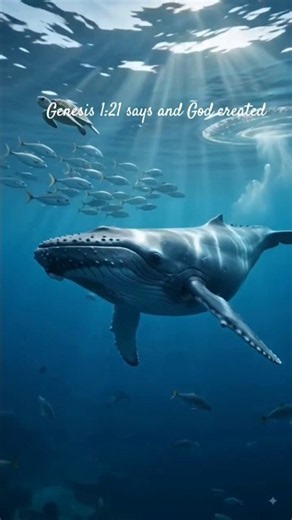 Great Sea Creatures 🐋 Genesis 1:21