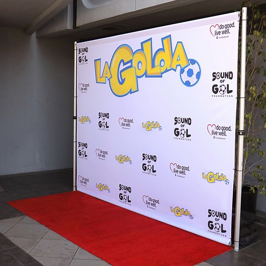 Fabric Stretch Displays by Step and Repeat LA for your next event!