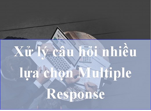 Xử lý câu hỏi nhiều lựa chọn Multiple Response - Hỗ Trợ SPSS - Nhóm MBA Bách Khoa
