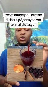 resèt naturel pou elimine diabét tip 2 #fypシ #youtubeshorts #viral