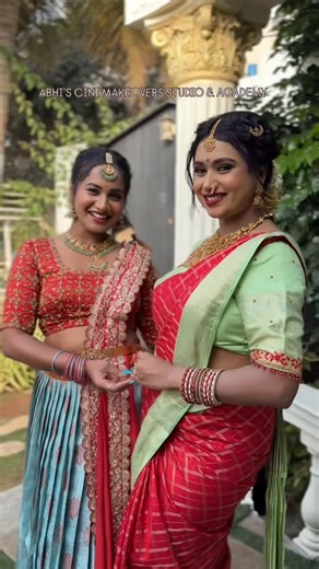 G P Abhishek on Instagram: "❤️✨ @abhis_cinimakeovers #virals #trendingreels #banglore #sisters #love"