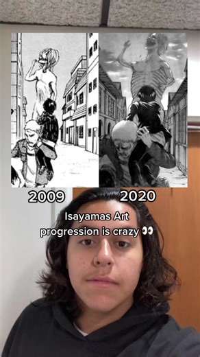Attack on Titan Manga: Art Evolution by Isayama
