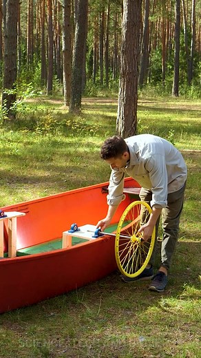 157K views · 83 reactions | Motorizing A Simple Boat! | Science, Tech and Universe | Facebook