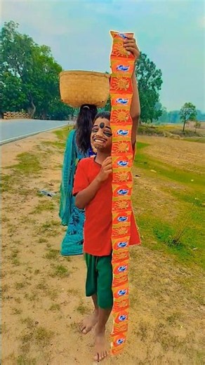 इतनी ज्यादा कुरकुरे ओ मिल गई 😲🤮😛🤑😜🧟😂🥳🤩# Funny # trending # Shorts