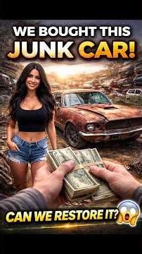 We Bought a Rusty Junk Car From a Scrapyard 😱 | Part 1 | Bid Mystery