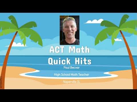 ACT Math Practice Test 1.22