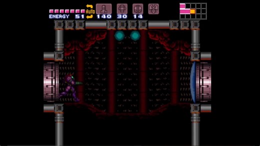 Super Metroid - Norfair Ancient Ruins Area Restored Extended